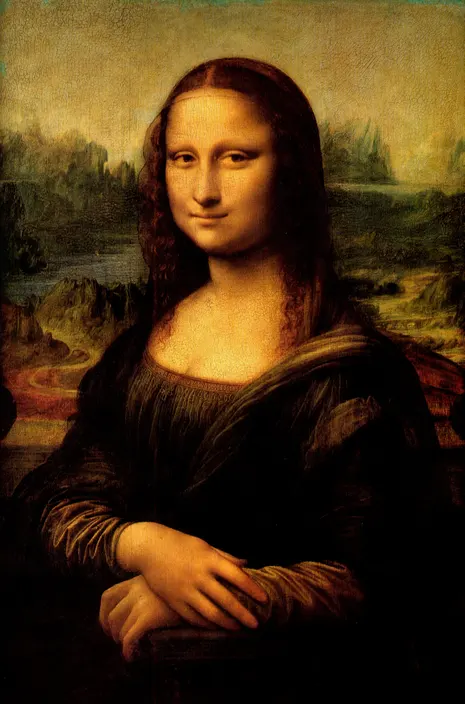 Mona Lisa orignal painting by Leonardo da Vinci