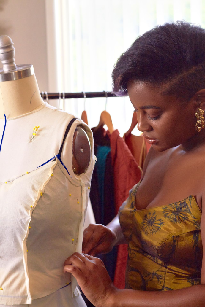 Fashion designer portrait for magazine interview