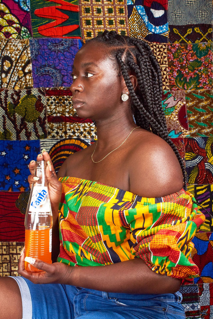 Self portrait by Toshia D.