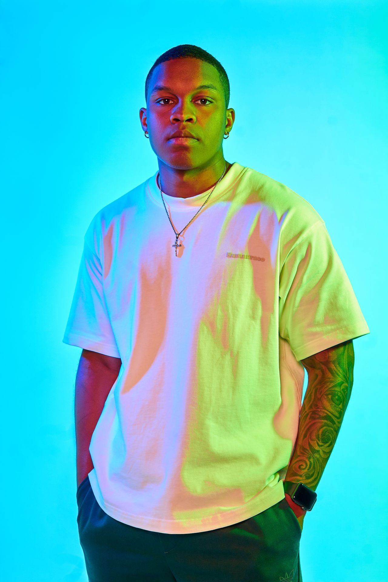 Editorial portrait photographed by Toshia D