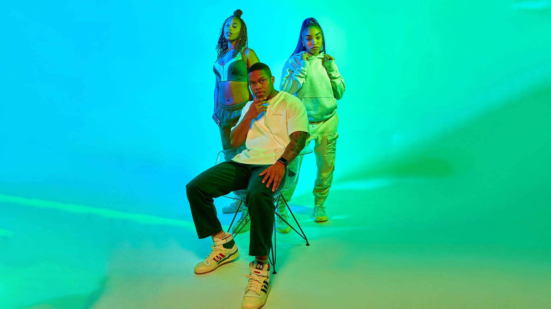 Editorial photography for Adidas mock ad