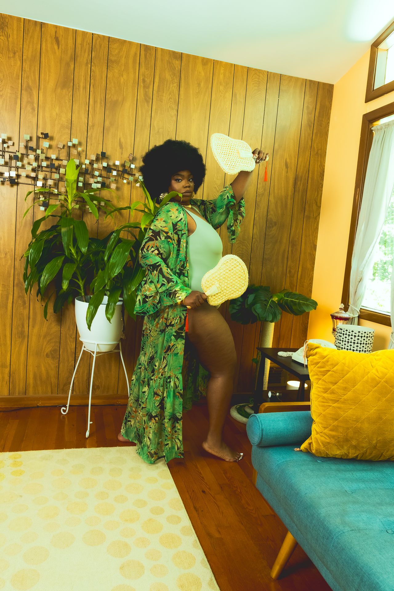 Editorial passion project to express black love with 70's nostalgia 