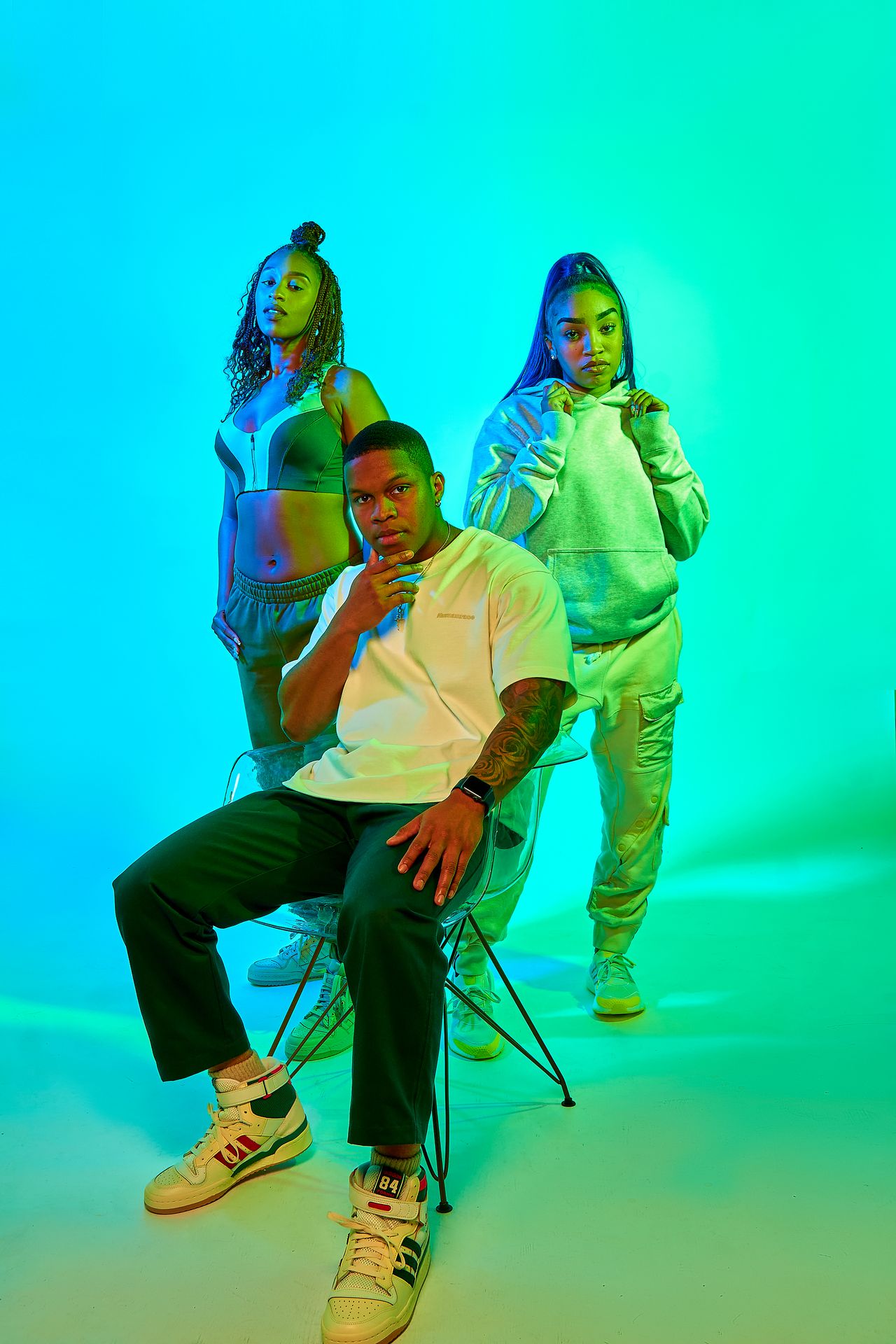 Editorial mock ad for Adidas by Toshia D