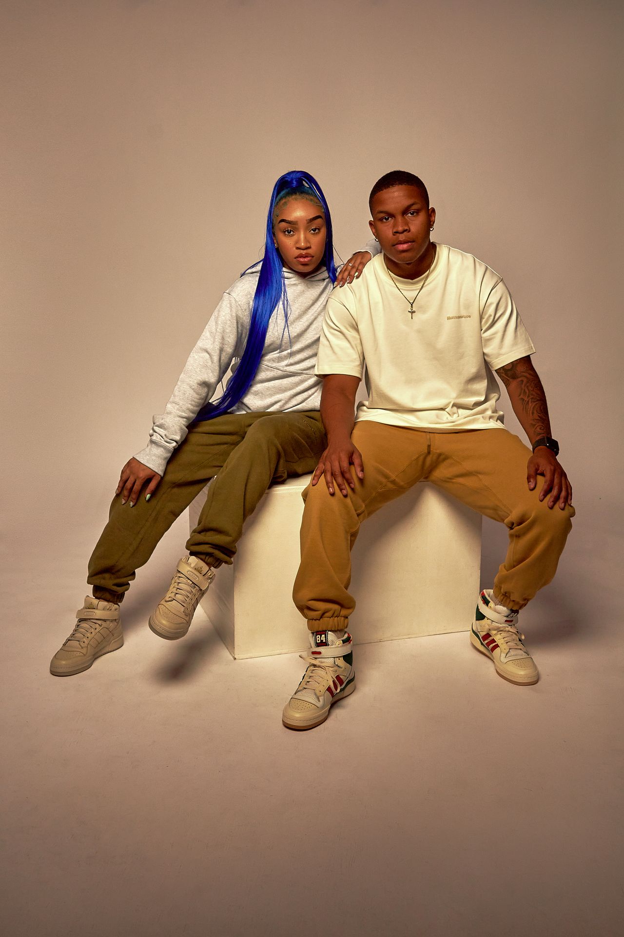 Editorial mock ad for Adidas by Toshia D