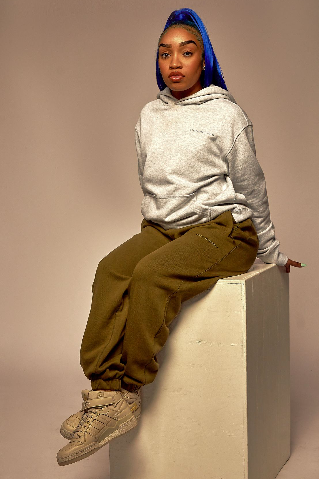 Editorial mock ad for Adidas by Toshia D