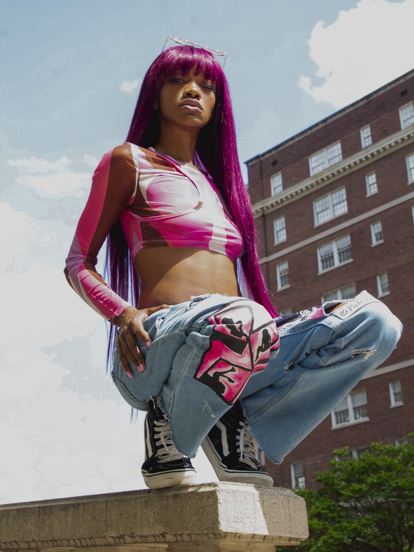 fashion photography outdoors using natural lighting