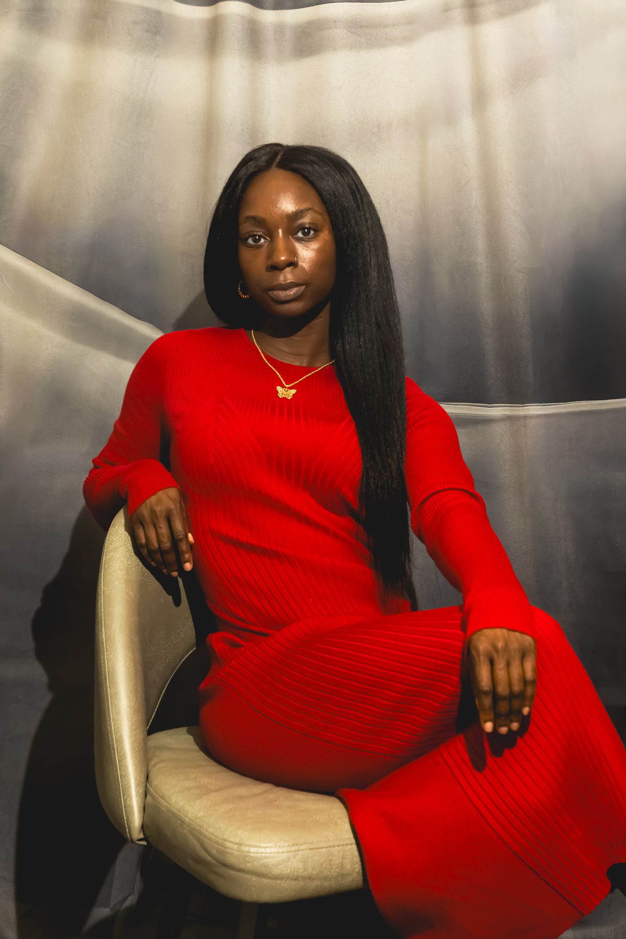 Kate Backdrop self portrait