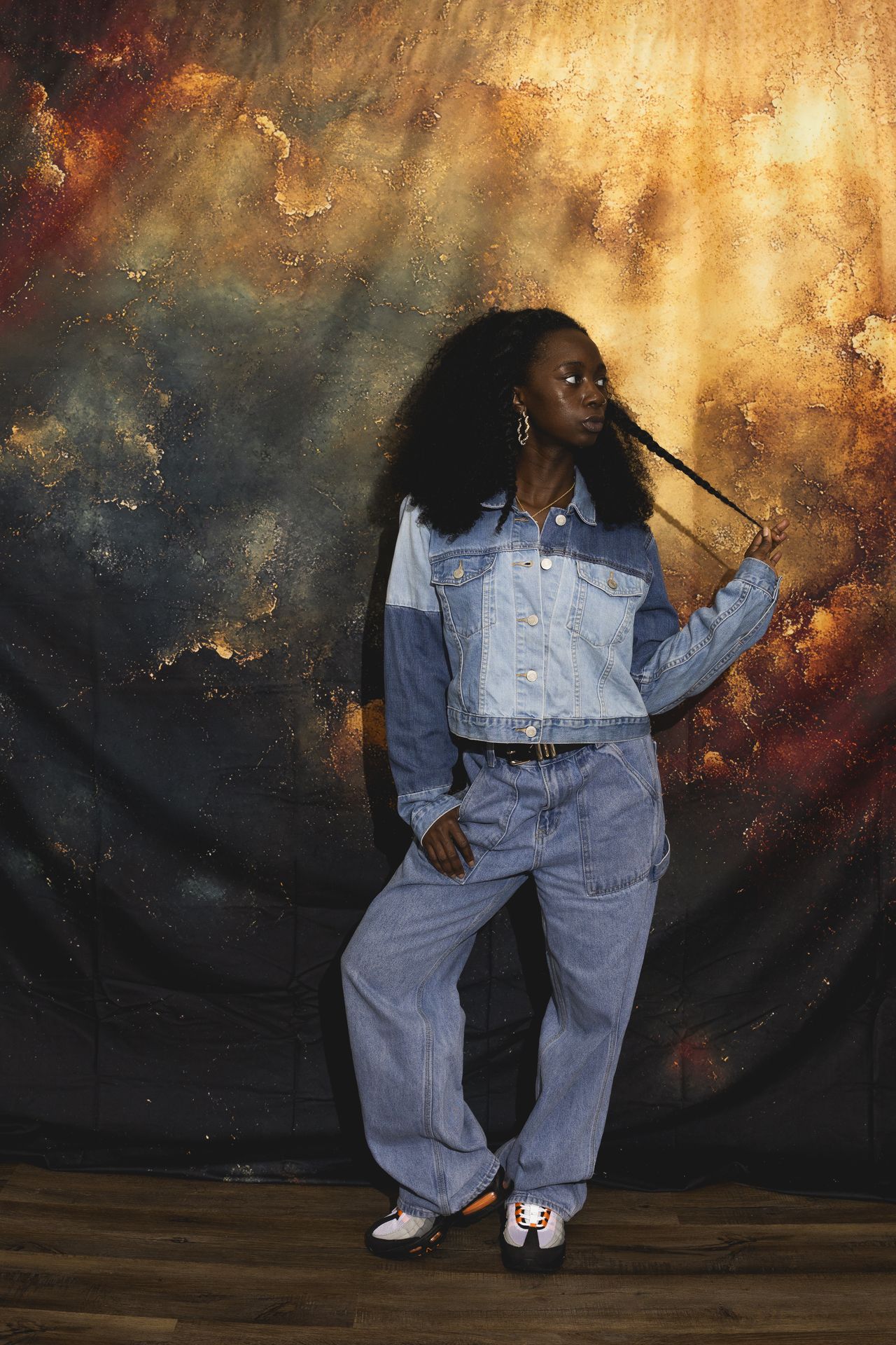 Kate Backdrop self portrait