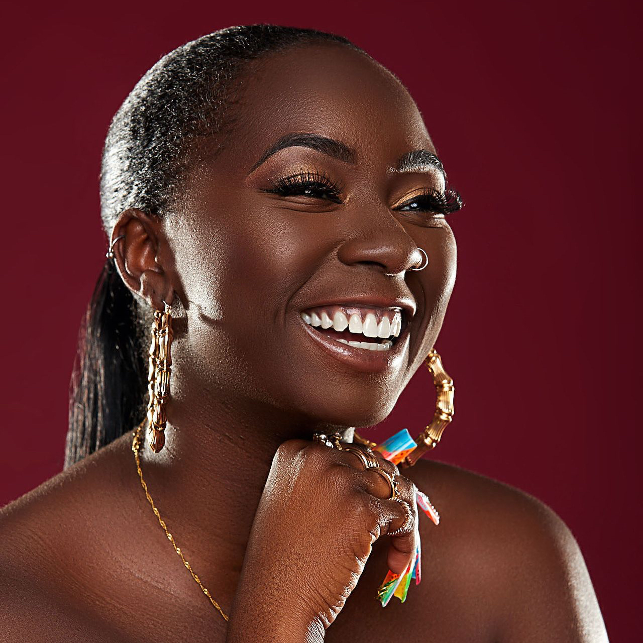 Toshia Damptey branding headshot