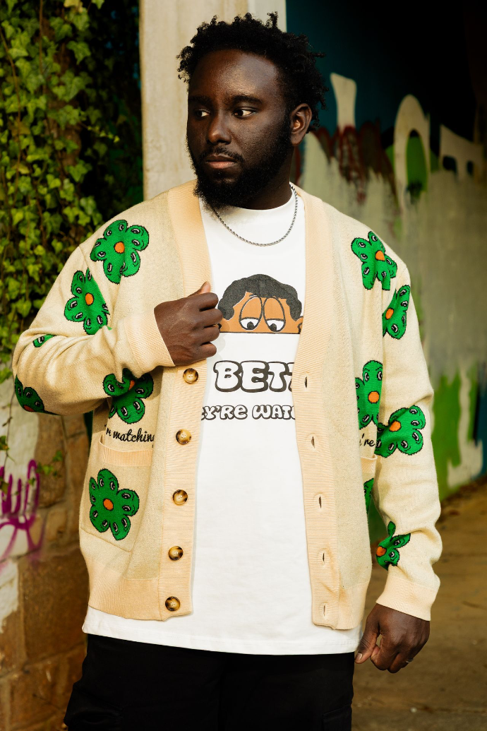Ta'Jon modeling for Do Better clothing